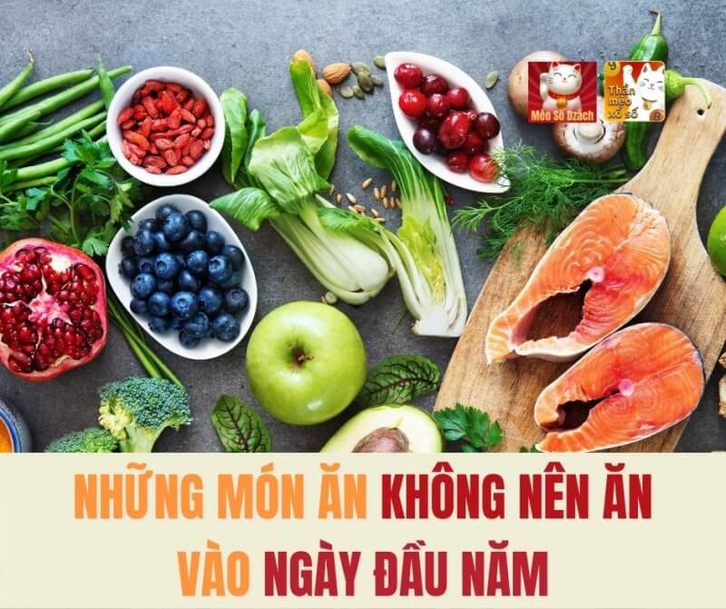 Những món ăn không nên ăn vào ngày đầu năm