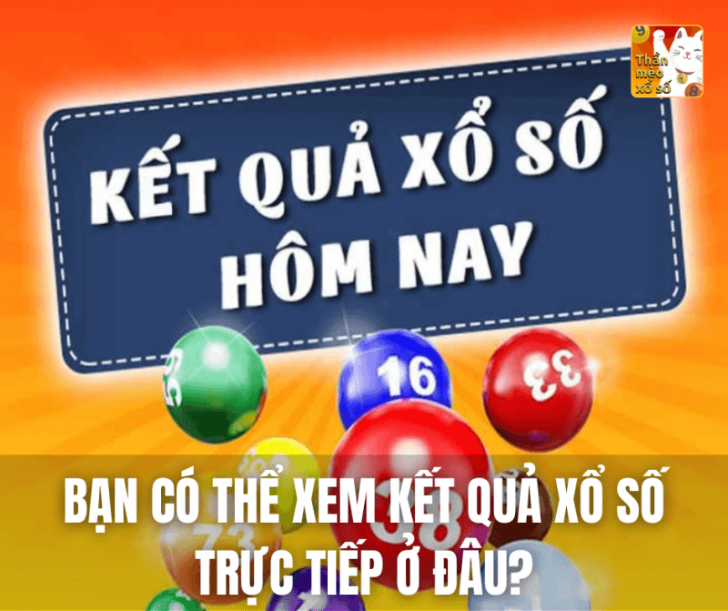 Bạn có thể xem kết quả xổ số trực tiếp ở đâu?