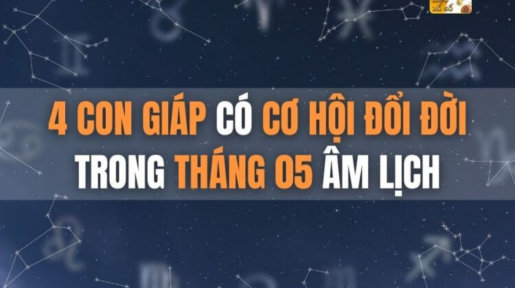 4 con giáp có cơ hội đổi đời trong tháng 05 âm lịch