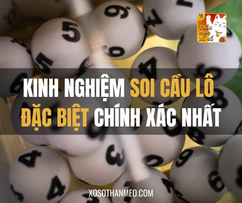 Kinh nghiệm soi cầu lô đặc biệt chính xác nhất