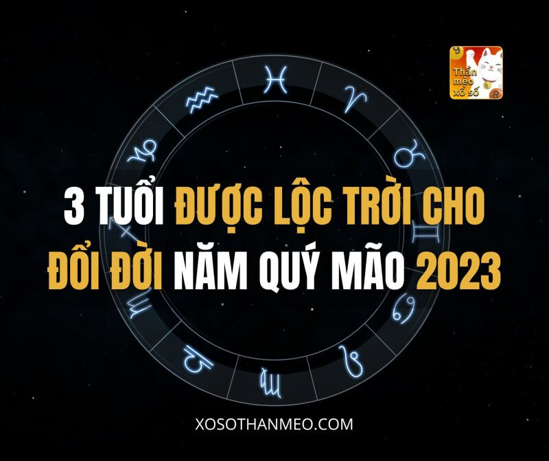 3 tuổi được lộc trời cho đổi đời năm Quý Mão 2023