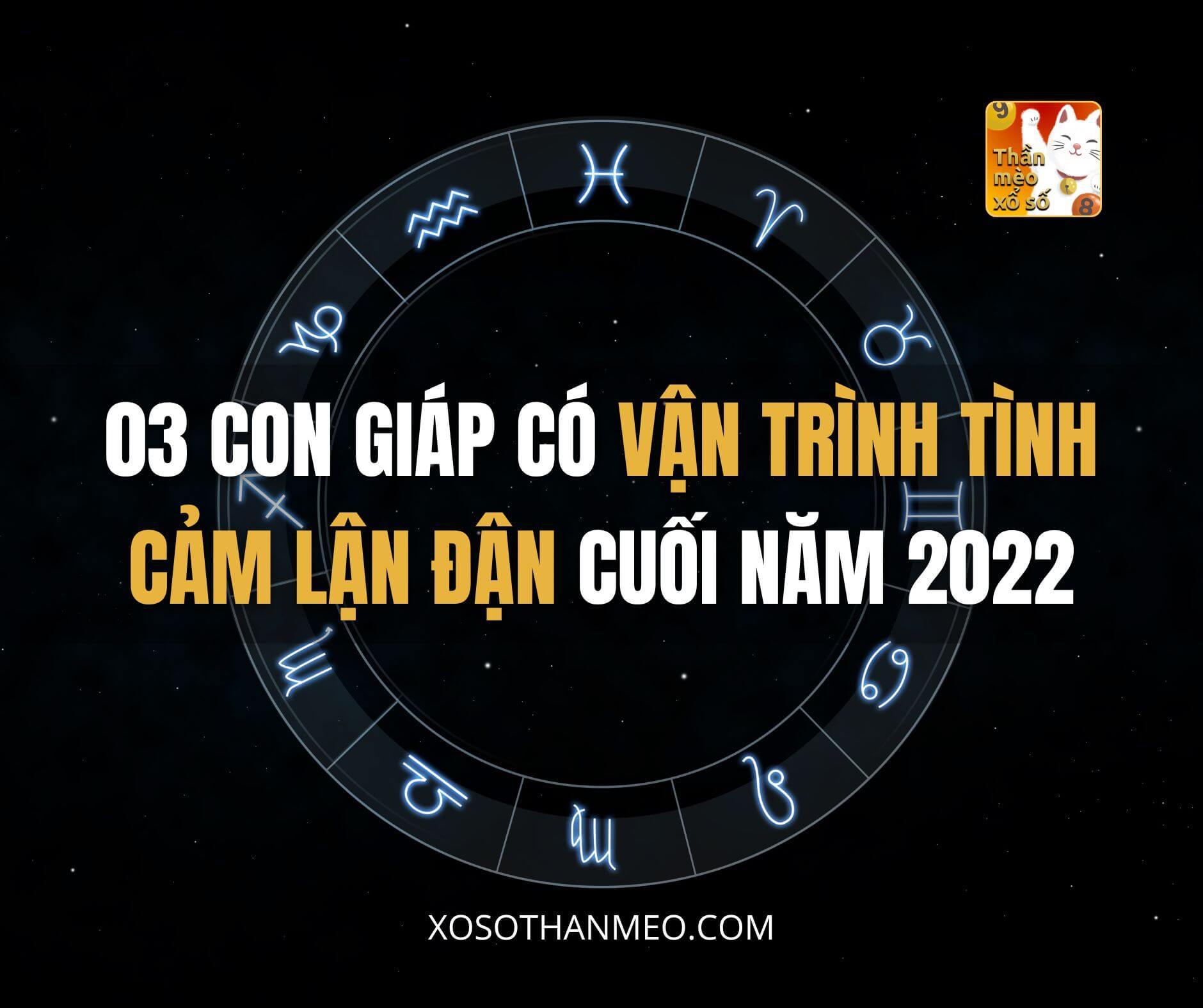 03 con giáp có vận trình tình cảm lận đận cuối năm 2022 | Xổ Số Thần Mèo 