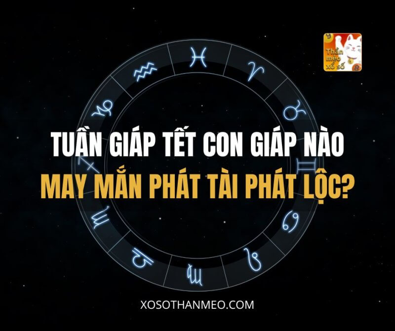 Tuần giáp Tết con giáp nào may mắn phát tài phát lộc?