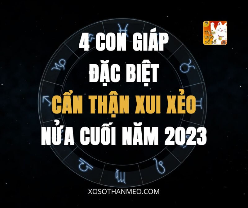 4 con giáp đặc biệt cẩn thận xui xẻo nửa cuối năm 2023