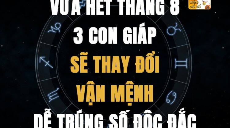 Vừa hết tháng 8, 3 con giáp sẽ thay đổi vận mệnh, dễ trúng số độc đắc