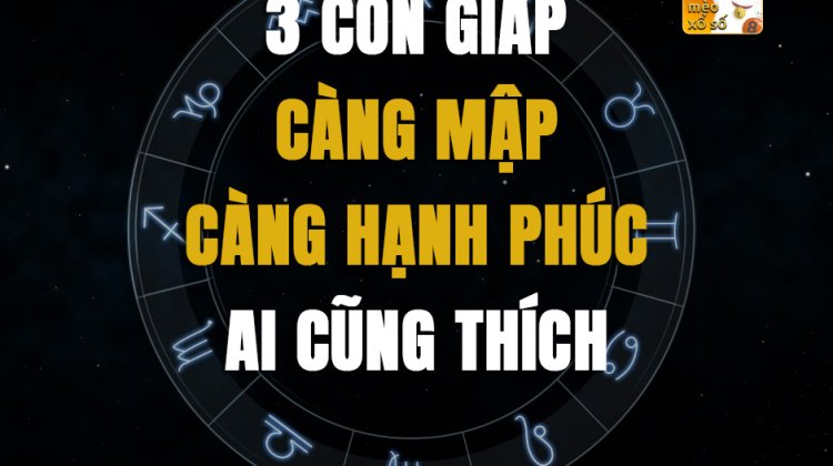 3 con giáp càng mập càng hạnh phúc, ai cũng thích