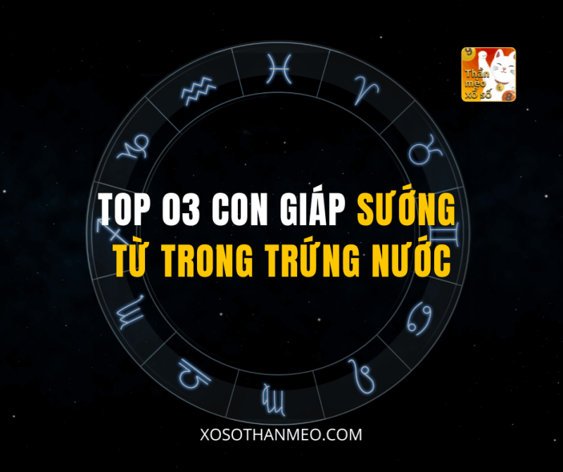 TOP 03 CON GIÁP SƯỚNG TỪ TRONG TRỨNG NƯỚC