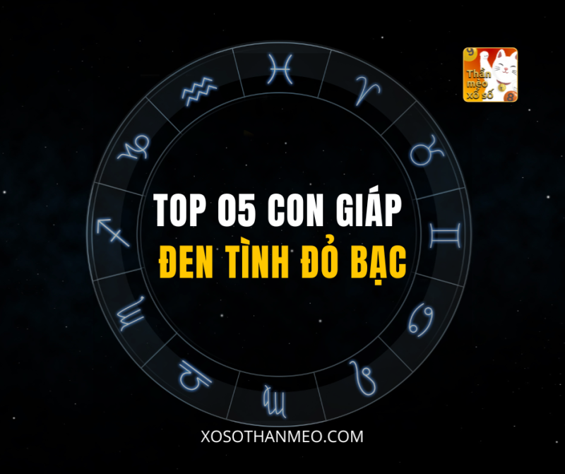 TOP 05 CON GIÁP ĐEN TÌNH ĐỎ BẠC