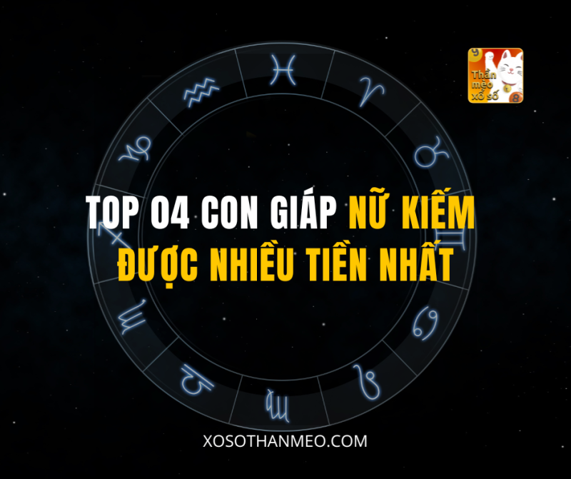 TOP 04 CON GIÁP NỮ KIẾM ĐƯỢC NHIỀU TIỀN NHẤT