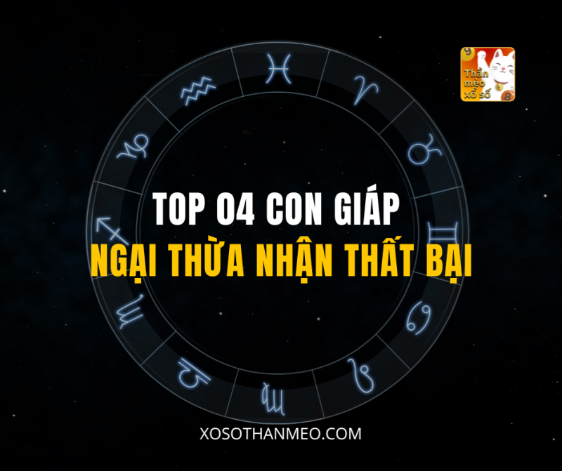 TOP 04 CON GIÁP NGẠI THỪA NHẬN THẤT BẠI