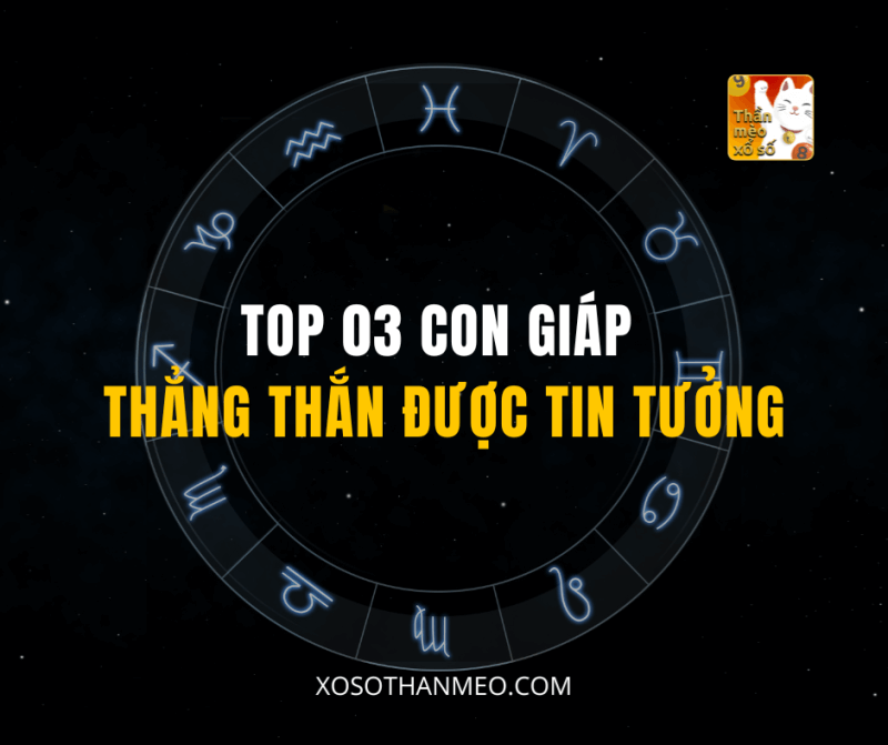 TOP 03 CON GIÁP THẲNG THẮN ĐƯỢC TIN TƯỞNG