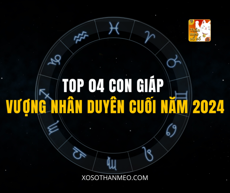 TOP 04 CON GIÁP VƯỢNG NHÂN DUYÊN CUỐI NĂM 2024