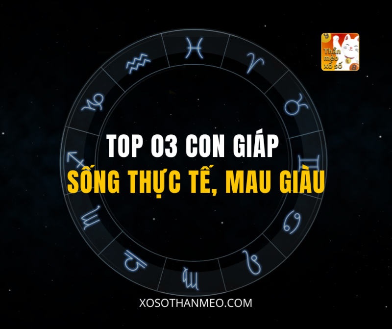 TOP 03 CON GIÁP SỐNG THỰC TẾ, MAU GIÀU